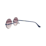 Солнцезащитные очки ZITRONE SUN 06-010 20 круглые синие матовые