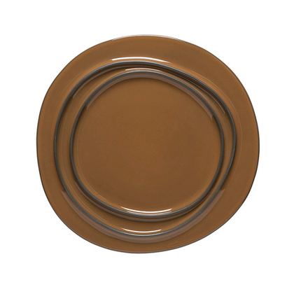 Тарелка Costa Nova Ambar Dark Caramel 1abp281-car(1abp281-01816i)