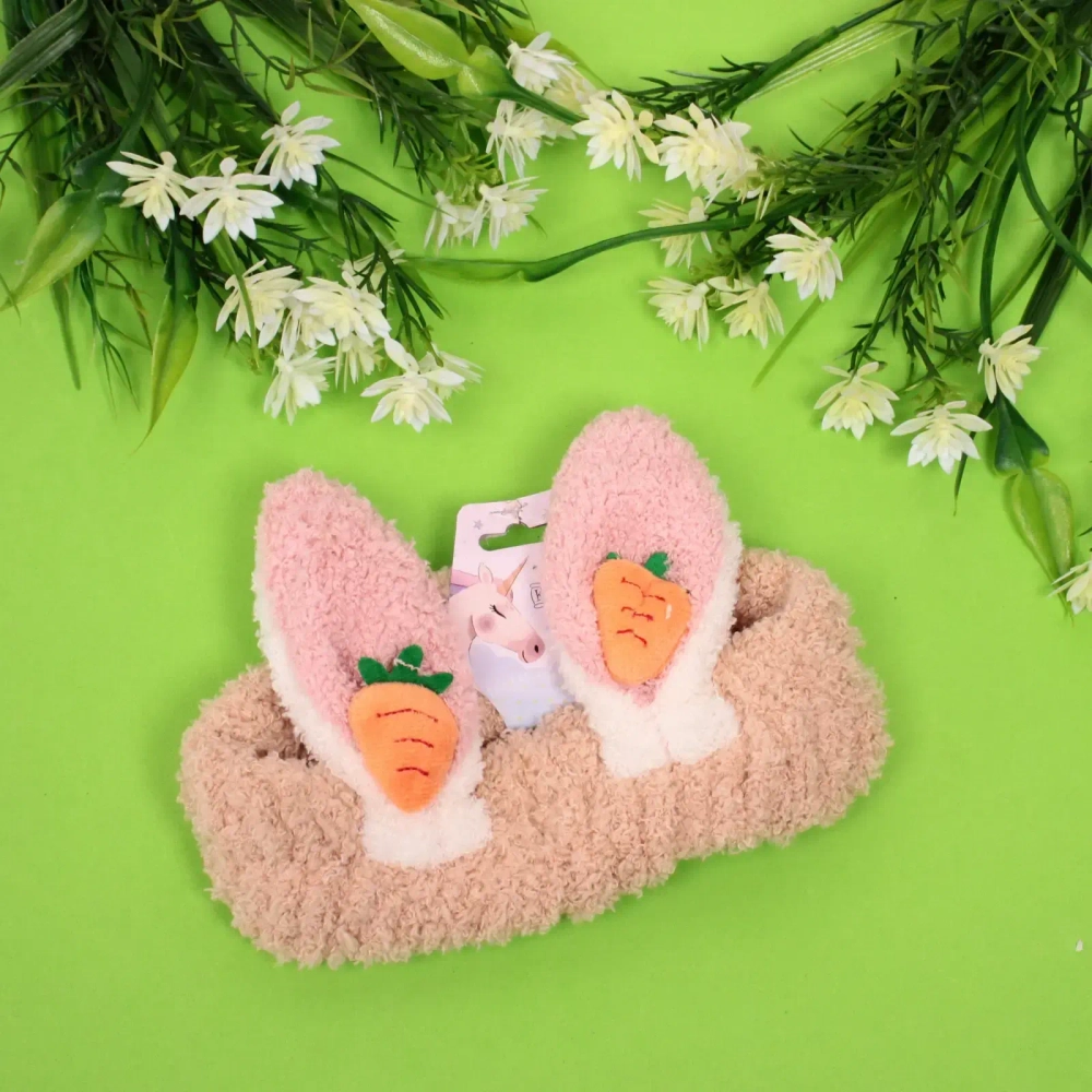 Повязка на голову «Little bunny- Bunny», микс 6 цветов, 20*6 см (подвес Единорожек)