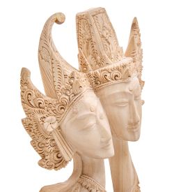 Decor and Gift 17-008 Панно резное «Рама и Сита - любовь и преданность» (суар, о.Бали)