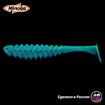 Силиконовая приманка "Minoga" COOPER 3,0"(6шт) 75мм, 2,5гр, цвет 006