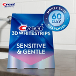 Crest 3D Whitestrips Sensitive And Gentle Отбеливающие полоски для зубов: до 5 тонов за 18 дней