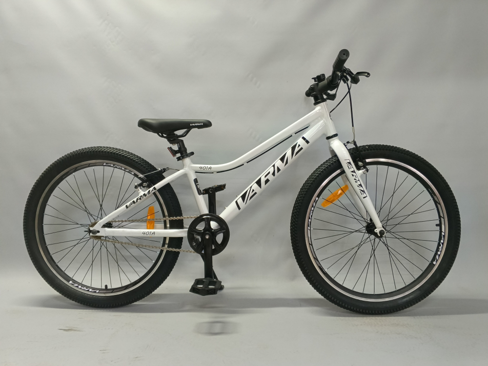 Велосипед 24" VARMA 401A белый р.12", 1ск., ал. 2025