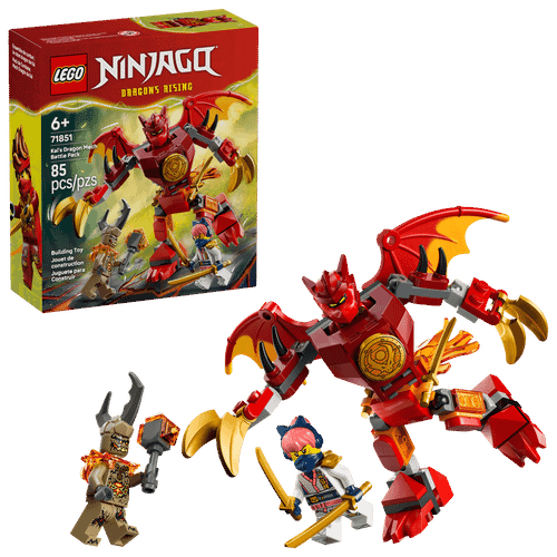 Конструктор LEGO Ninjago 71851 Kai's Dragon Mech Battle Pack