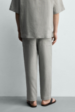 БРЮКИ СВОБОДНОГО КРОЯ ИЗ 100% ЛЬНА — ZARA · 5070/902