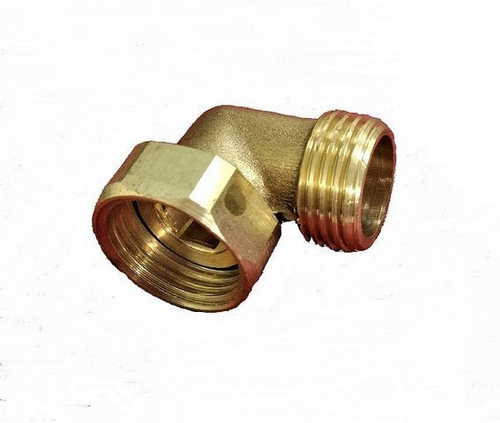 Фитинг промежуточный латунный для внутр.разводки уголок DK-421