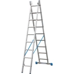 Двухсекционная универсальная лестница STABILO 2х9 Krause 133472