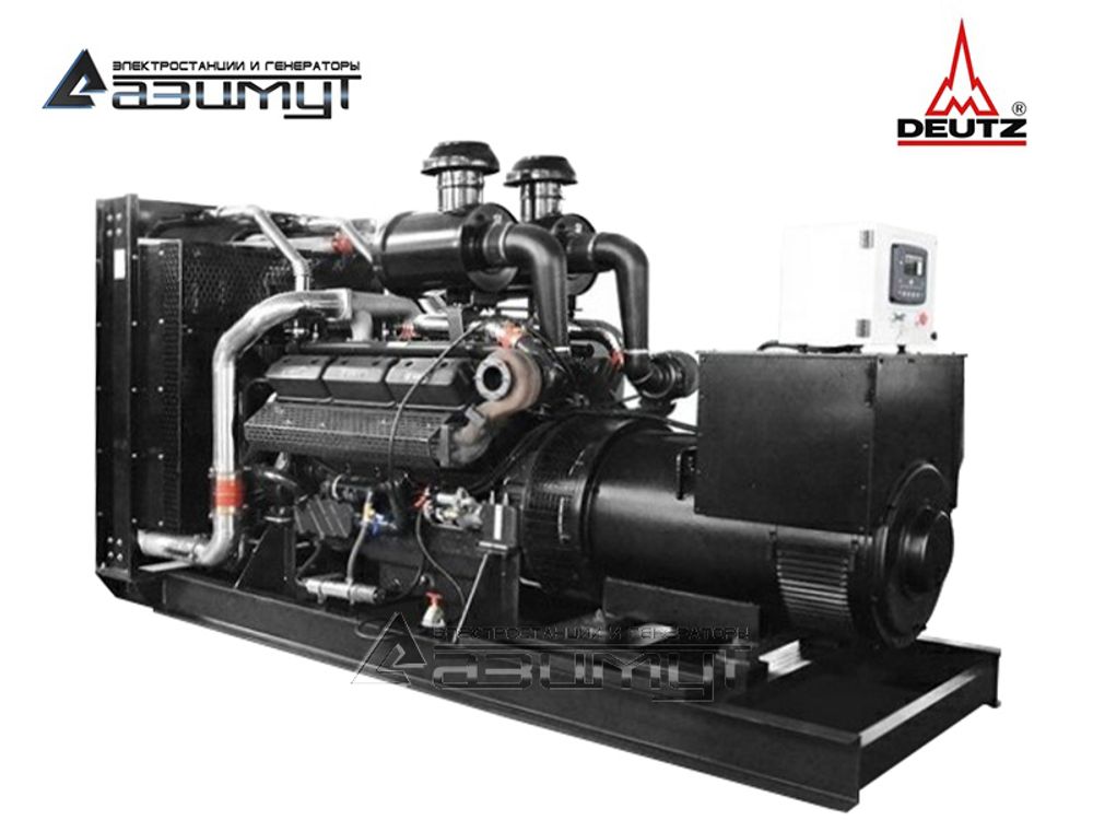 Дизельный генератор Азимут АД-550С-Т400-2РМ6C Deutz с автозапуском Дизельный генератор Азимут АД-550С-Т400-2РМ6C Deutz с автозапуском