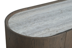 Тумба под телевизор Травертин (Travertine) 220x42x52,5см Garda Decor