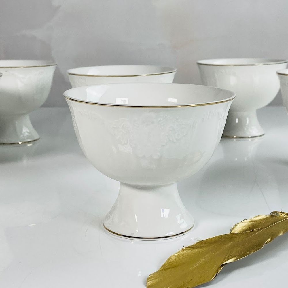 Lenardi 102-178 Набор из 6 креманок 11,5х9,5см АГАТА в под.уп.(х6)Фарфор
