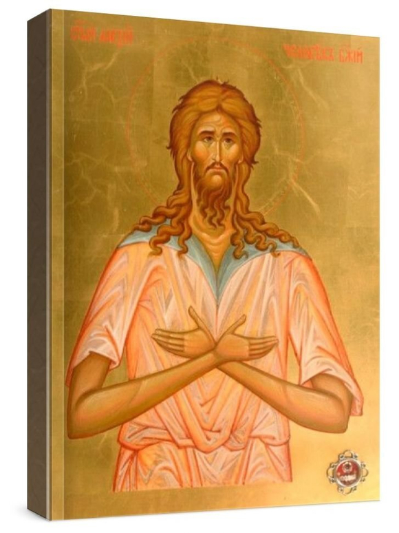 Алексий, человек Божий (рукописная икона)