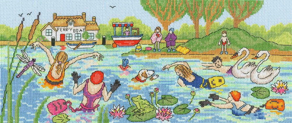 Набор для вышивания нитками Bothy Threads Lakeside Fun