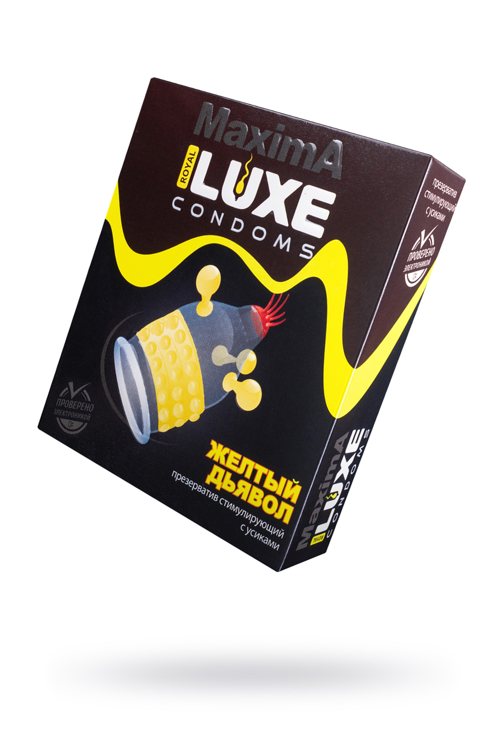 Презервативы «Luxe» Maxima Желтый Дьявол, 1 шт