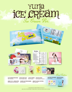 Альбом YUNA (ITZY) - Ice Cream (Ice Cream Ver.)