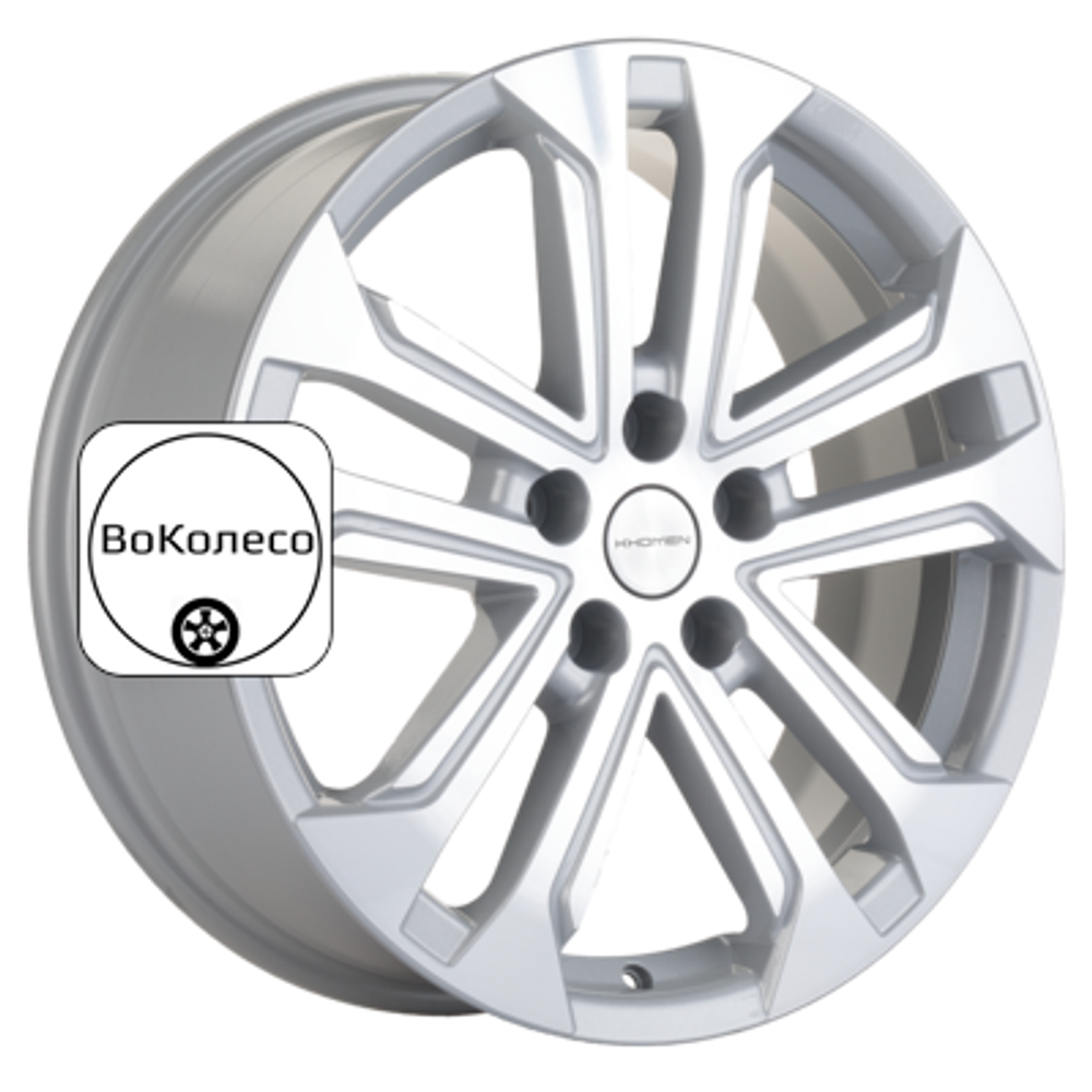 7x18/5x114,3 ET50 D67,1 KHW1803 (CX-5/Seltos) F-Silver-FP Khomen Wheels