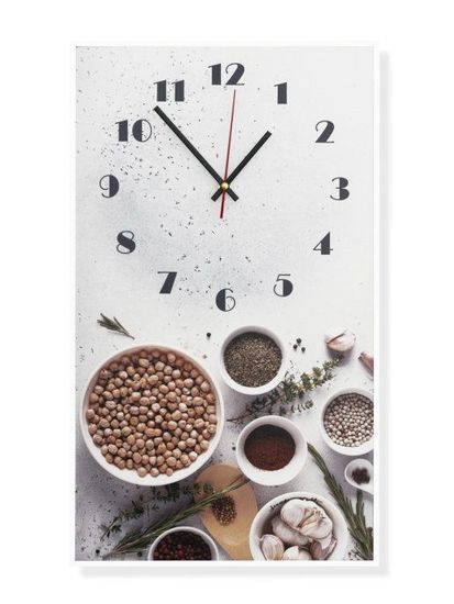 Настенные часы-постер "Spices 1"