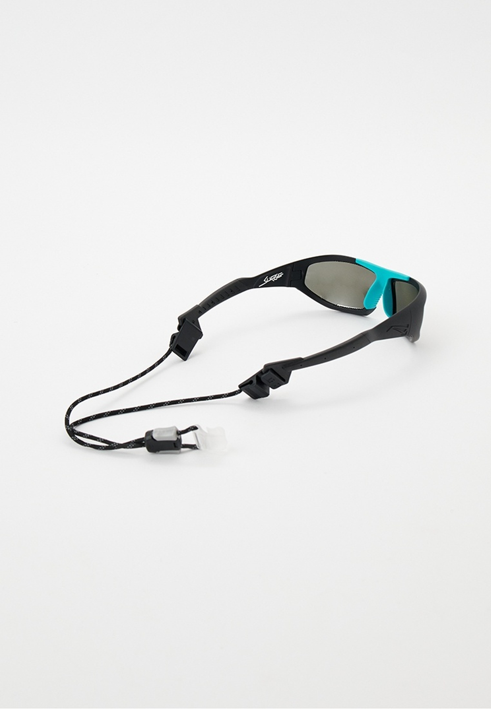 Спортивные очки LiP Surge / Matt Black / Aquamarine / PC Polarized / Levanté Series Chroma Smoke Lens