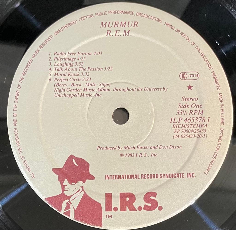 R.E.M.- Murmur (Голландия 1983г.)