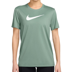 Женская теннисная футболка Nike Dri-Fit Graphic - steam/white