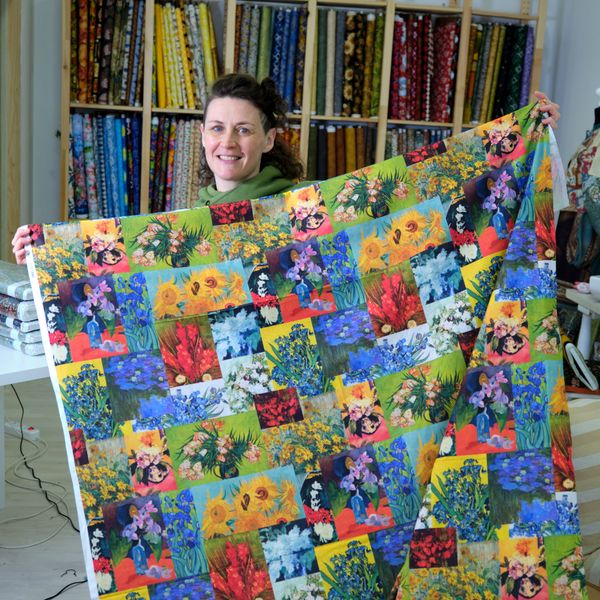 ШЕДЕВРЫ 100% , хлопок Handmade Fabrics 10
