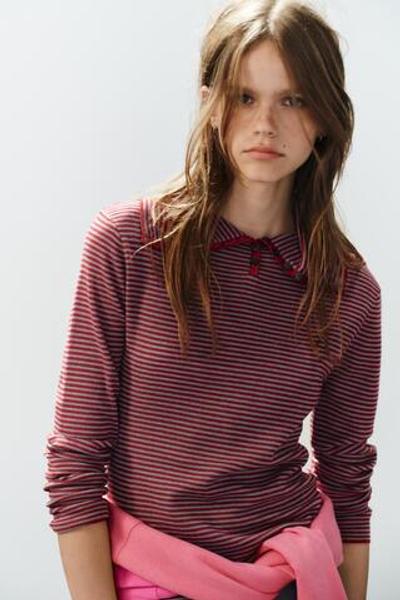 ШЕРСТЯНОЙ СВИТЕР В ПОЛОСКУ — ZARA