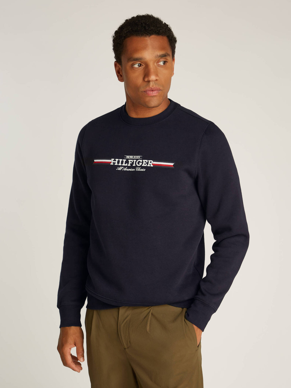Худи Tommy Hilfiger - темно-синий(MW0MW35530)