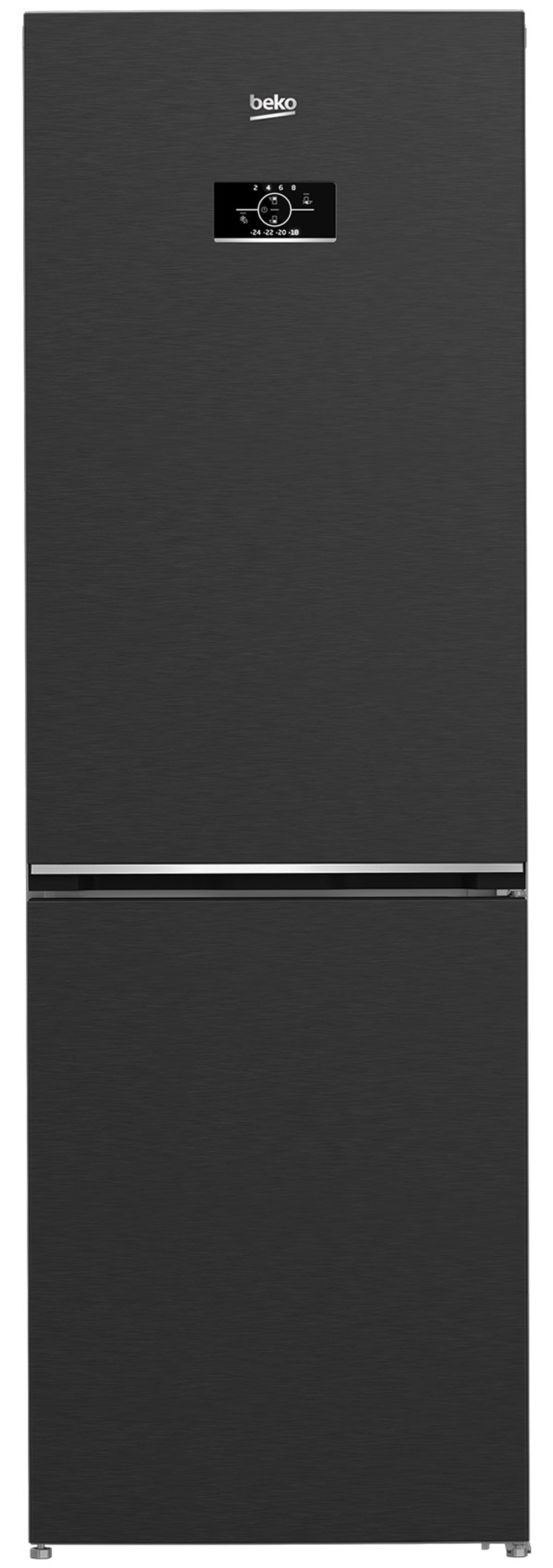 Двухкамерный холодильник Beko B3RCNK365HXBR, стальной антрацит