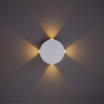 Декоративная подсветка Arte Lamp TAMBURELLO A1525AP-1WH, 4хLED