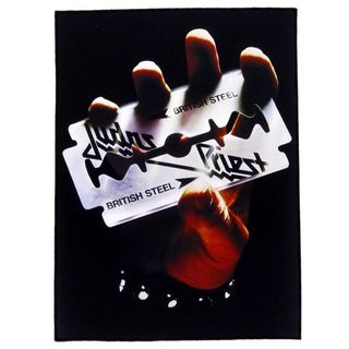 Нашивка спиновая Judas Priest British Steel (137)