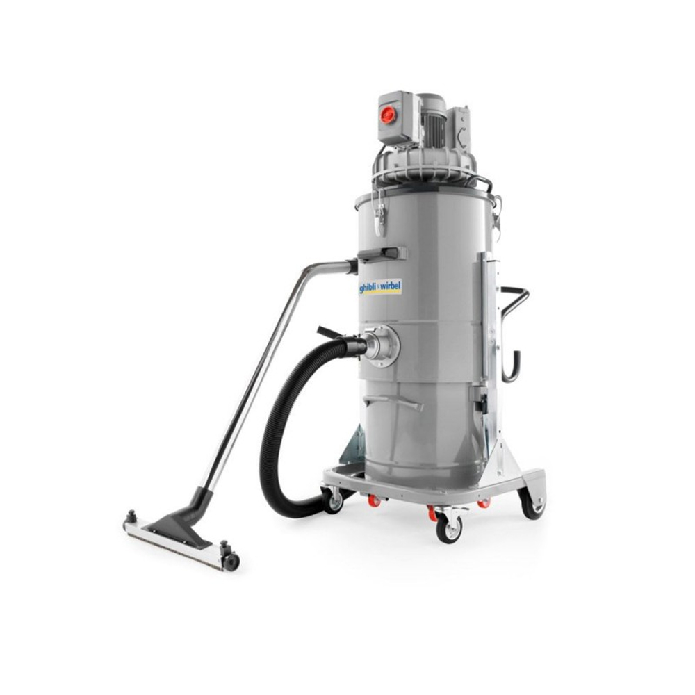 Пылесос промышленный POWER INDUST 60 TP H, 2200 Вт, 380 В, 60 л, Ghibli & Wirbel (Италия)