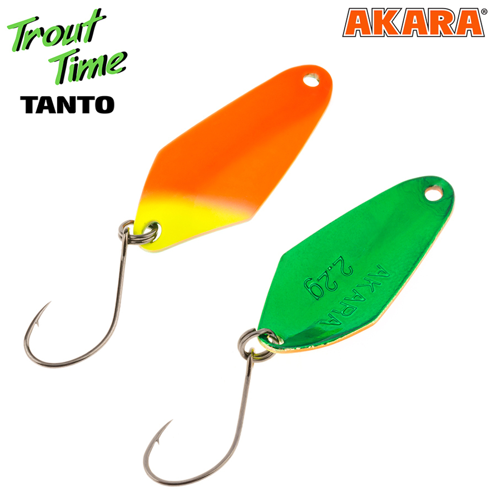 Блесна колебалка Akara Trout Time Tanto 30 2,8 гр. 37