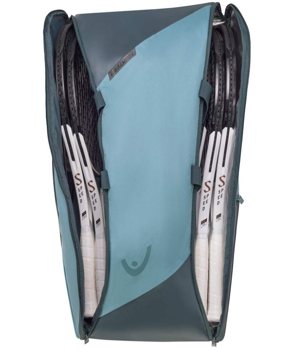 Сумка теннисная Head Tour Racquet Bag L - cyan blue