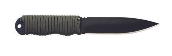 Цена наНож с фиксированным клинком Ontario Ranger Shiv, сталь 1095, рукоять паракорд, green/black