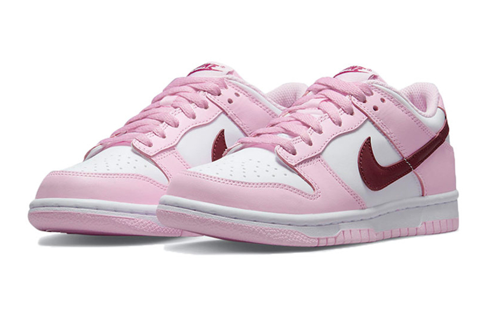 Nike Dunk Low Pink Foam Red White GS