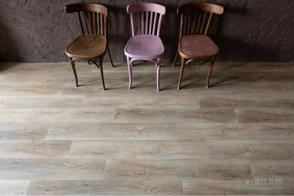 Кварц-винил Клеевой LVT Vinilam Glue LVT 2,5 мм Дуб Амберг 4.16 м2