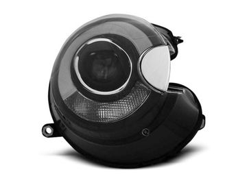 Передние фары Mini Cooper tube light black
