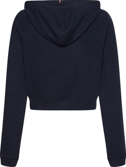 Женская Кофта теннисная Tommy Hilfiger Slim Soft Hoodie - Бирюзовый