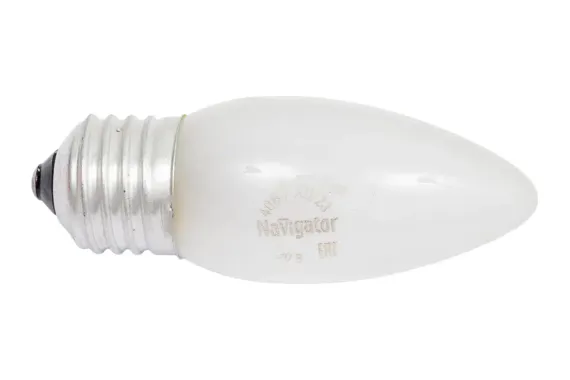 Лампа Navigator 40Вт Е27 свеча матовая 16137