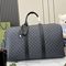 Дорожная сумка серая от Gucci GG Large Duffle BP5-385890 — фото 1 [TG 2345f0db5aed-001]