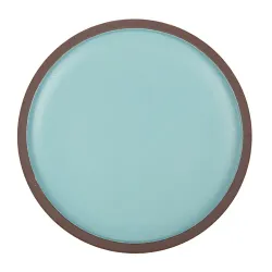 Тарелка d 20,5 см h1,8 cм Blue Matt New Brown Taiga P.L. [6]