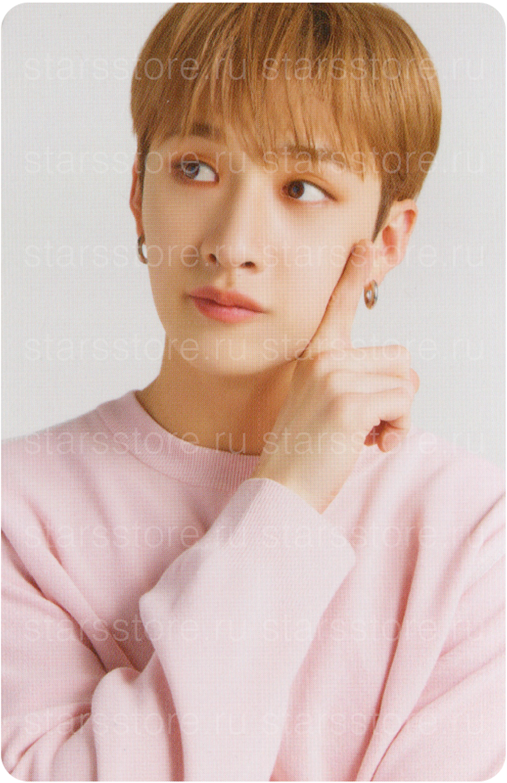 Фотокарта Bang Chan SKZ x NACIFIC (STAY IN MEMORY VER A двусторонняя)