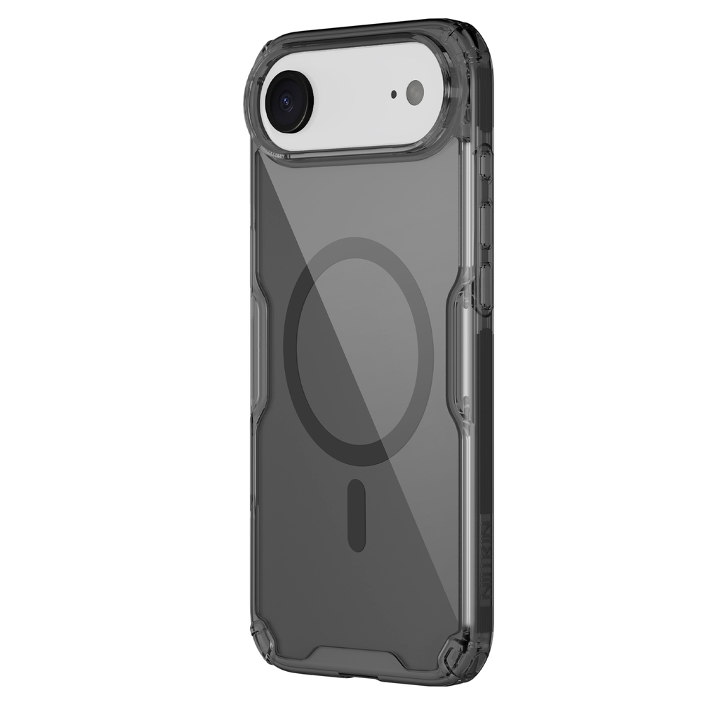 Тонированный чехол с MagSafe для iPhone Air, серия Nature TPU Pro Magnetic (Transparent Black) от Nillkin
