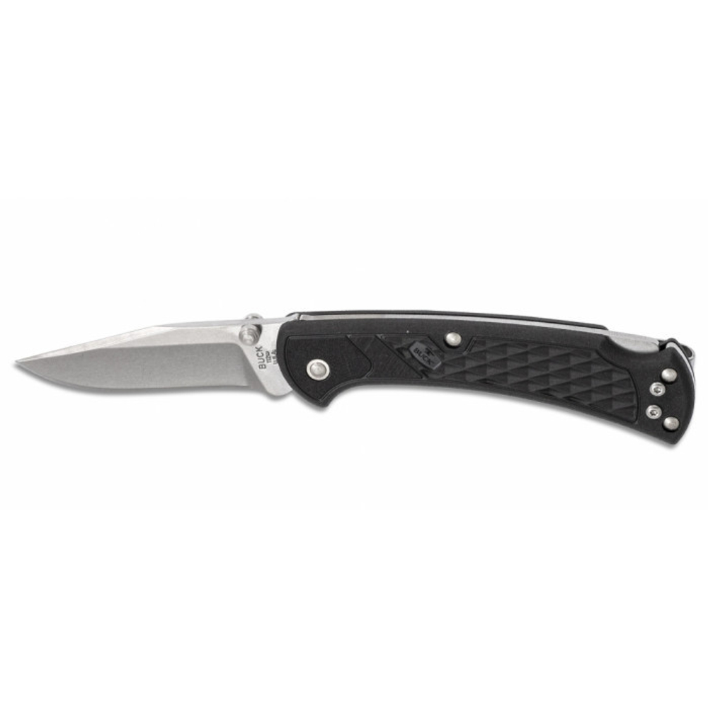 Складной нож BUCK 0112BKS1 112 Slim Select Black, чёрная рукоять