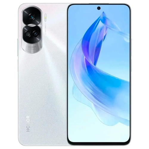 Смартфон HONOR 90 Lite 8/256GB, Titanium Silver (Титанoвый серебристый)