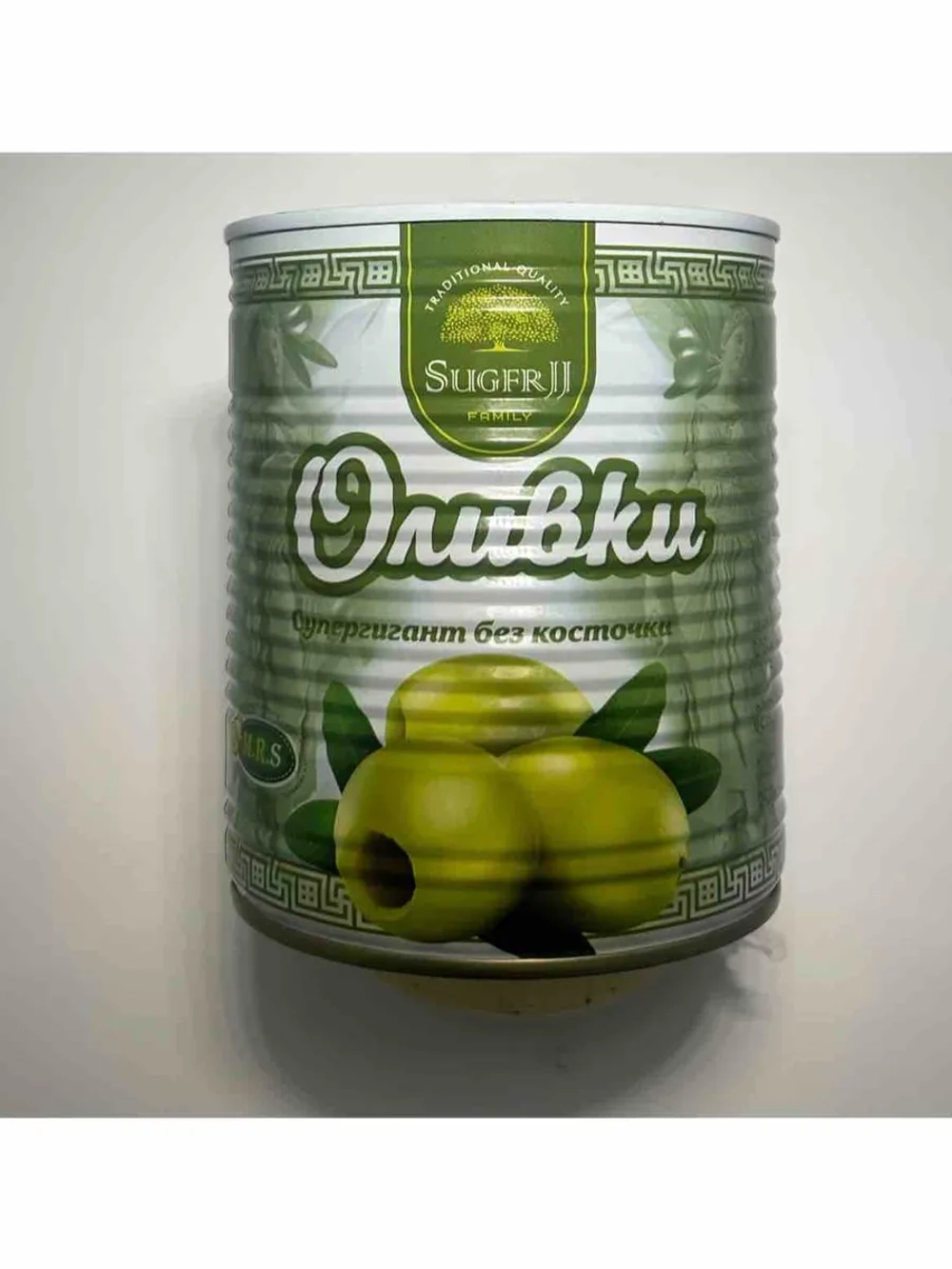 Оливки «Супергигант» без косточки 825г