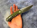 Складной нож A-01 Green, сталь D2, G-10, ТДК Кизляр