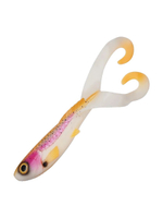 Приманка мягкая твистер Abu Garcia Beast Twin Tail, 210 мм, 4 шт, Red Tiger
