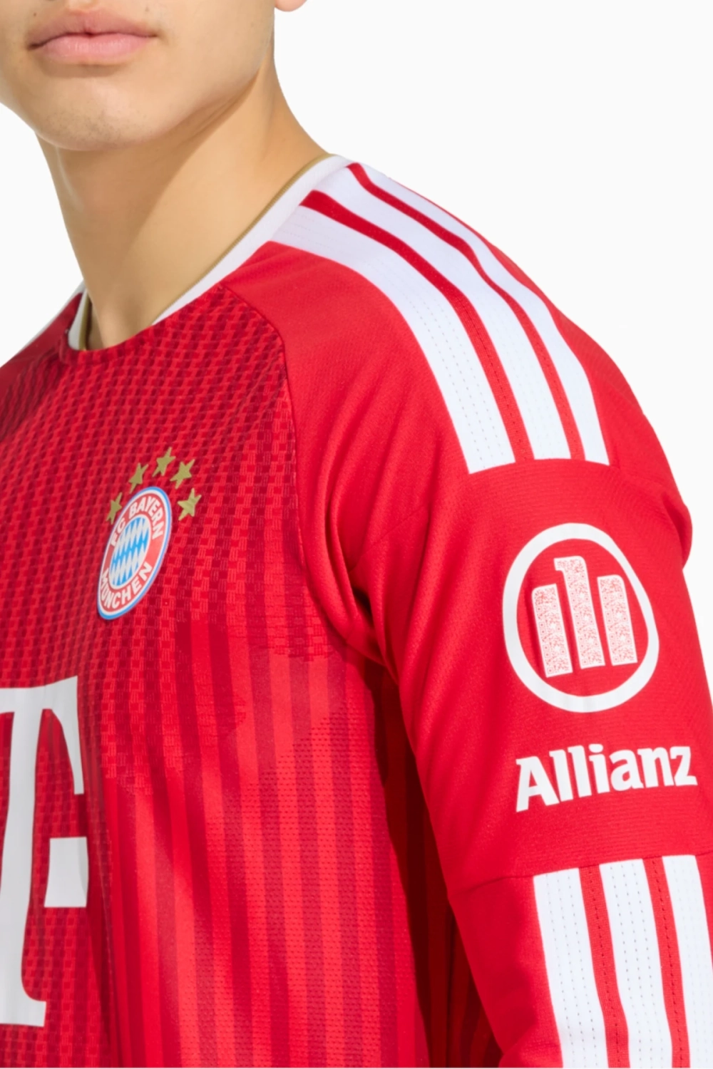 Футболка с длинными рукавами adidas FC Bayern 26/27 Home Authentic - красный