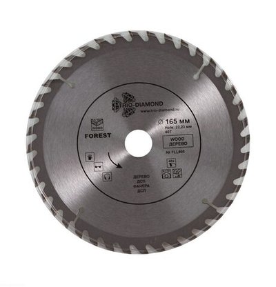 Диск пильный 165*20*40Т FLL805