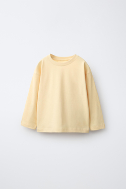 ZARA НАБОР ИЗ ТРЕХ ФУТБОЛОК С ДЛИННЫМИ РУКАВАМИ, ЗЕЛЕНЫЙ/СЕРЫЙ